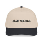 CRAZY FOR JESUS HAT (basic text)