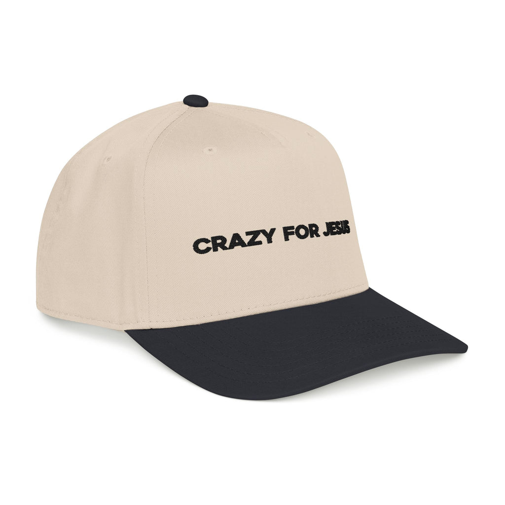CRAZY FOR JESUS HAT (basic text)