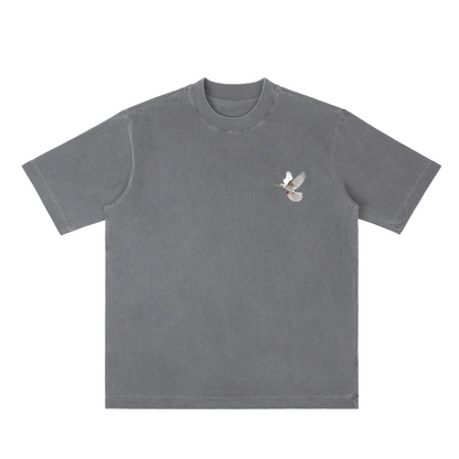 FAITH LIKE A DOVE TEE (heavy oversized)