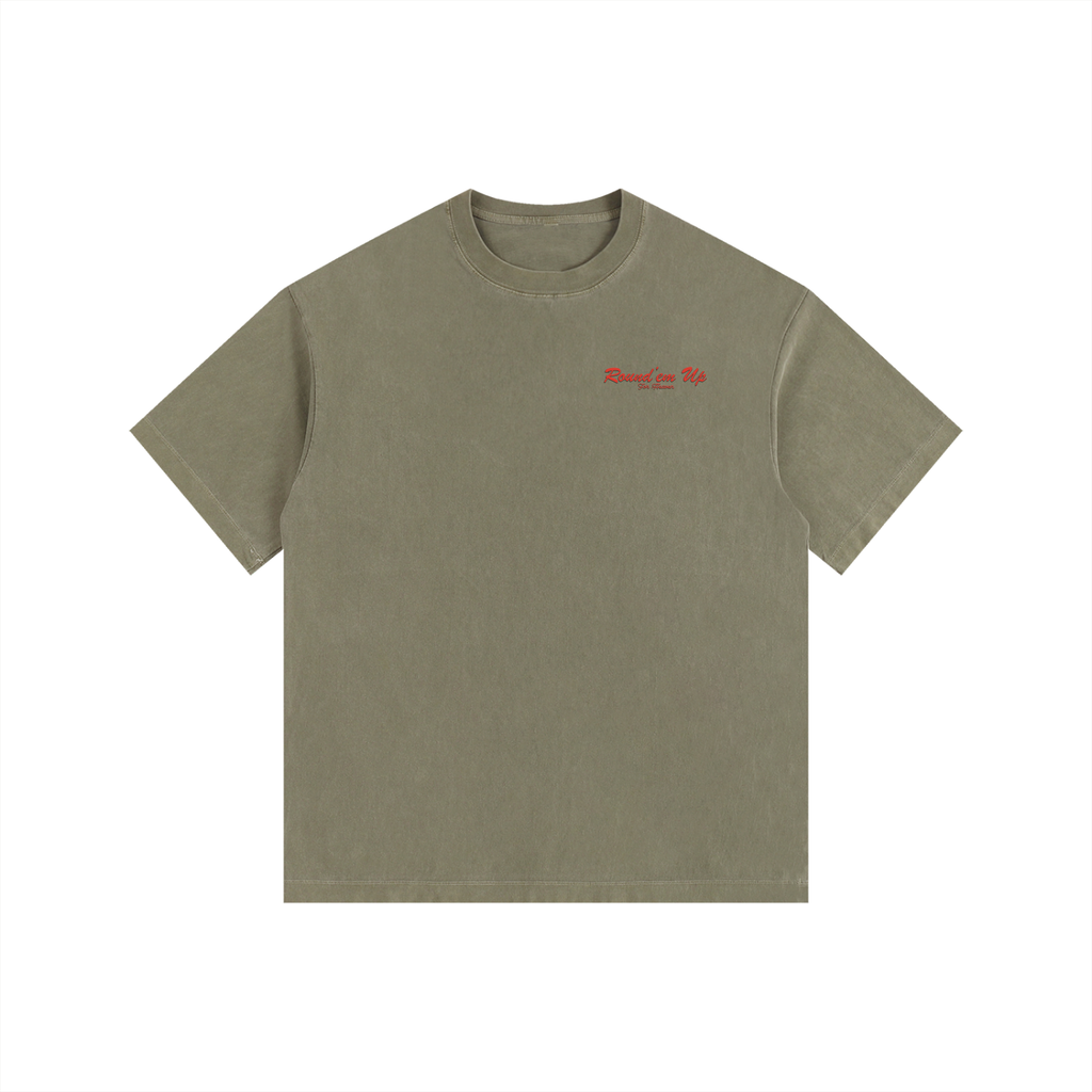 ROUND’EM UP FOR HEAVEN TEE (oversized)