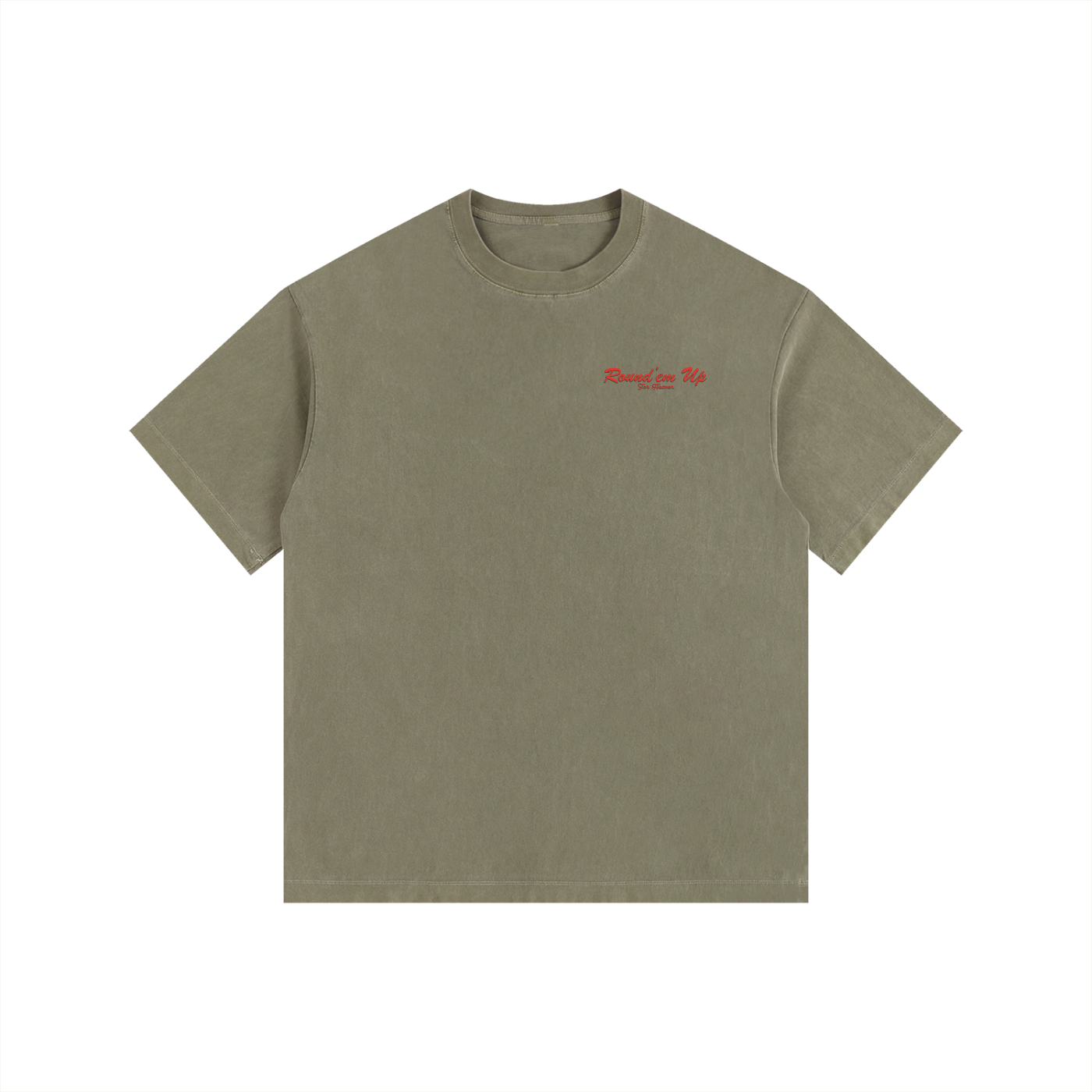 ROUND’EM UP FOR HEAVEN TEE (oversized)